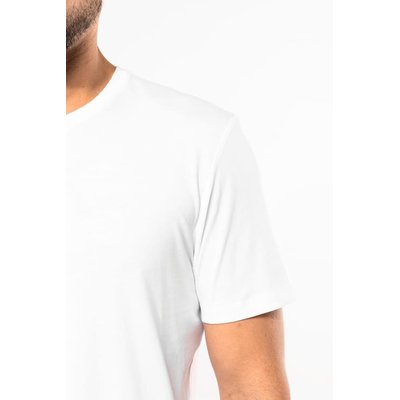 Camiseta algodón cuello redondo hombre