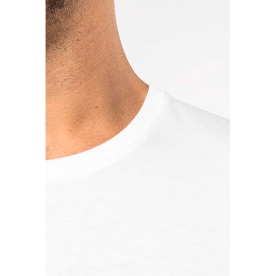 Camiseta algodón cuello redondo hombre