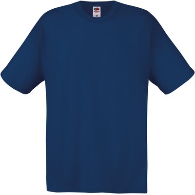 Camiseta algodón cuello redondo Navy S