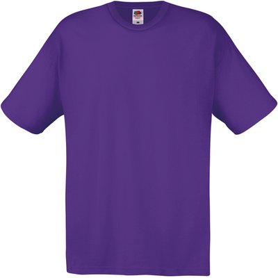 Camiseta algodón cuello redondo Purple XXL