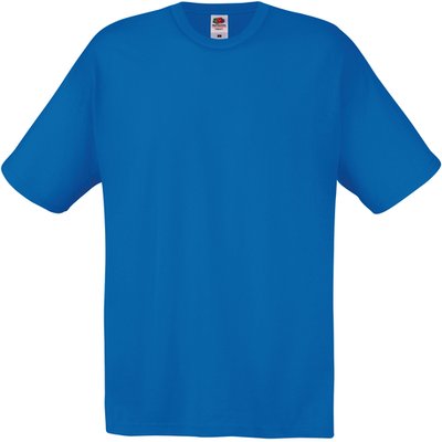 Camiseta algodón cuello redondo Royal Blue XL