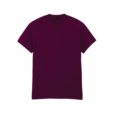 Camiseta algodón hombre Maroon L