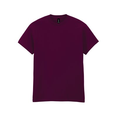 Camiseta algodón hombre Maroon XXL