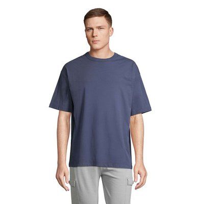 Camiseta de algodón para hombre oversize Denim L