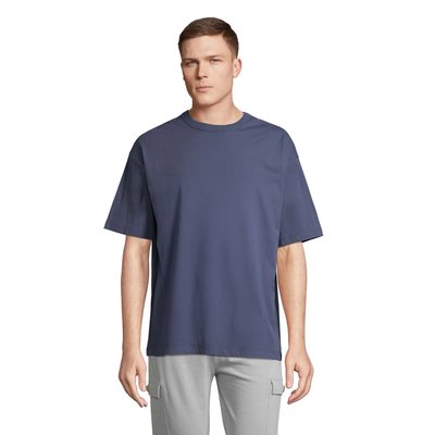 Camiseta de algodón para hombre oversize Denim M