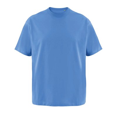 Camiseta de algodón para hombre oversize Verde M