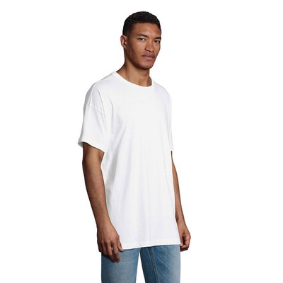 Camiseta de algodón para hombre oversize