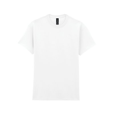 Camiseta algodón hombre White 5XL