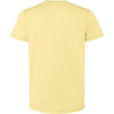 Camiseta de algodón lavado ácido de hombre