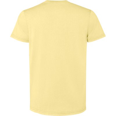 Camiseta de algodón lavado ácido de hombre