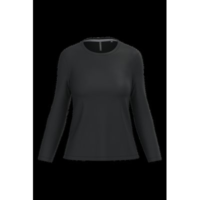 Camiseta algodón de manga larga mujer Black 3Xl