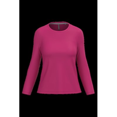 Camiseta algodón de manga larga mujer Fuchsia Xxl