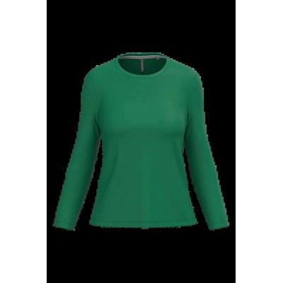 Camiseta algodón de manga larga mujer Kelly Green S