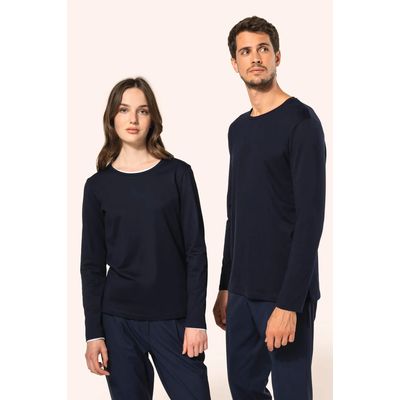 Camiseta algodón manga larga mujer