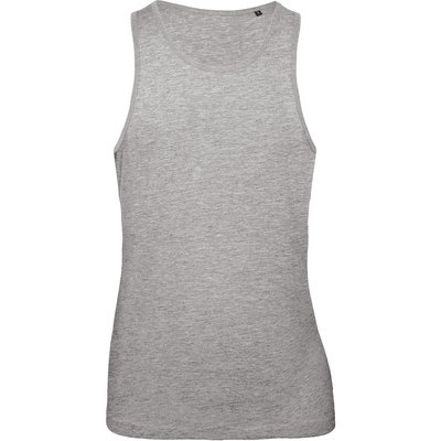 Camiseta algodón sin mangas hombre Sport Grey 3XL