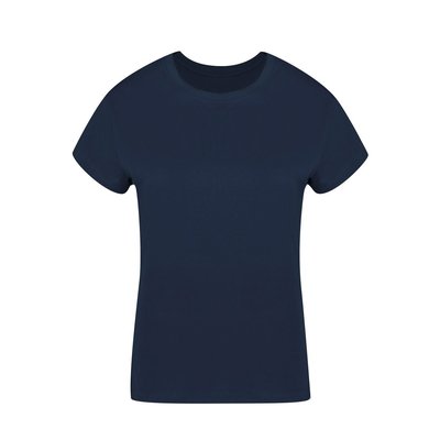 Camiseta Algodón Mujer Colores S a XXL Marino XXL
