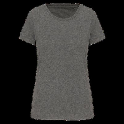 Camiseta algodón mujer Grey Heather M