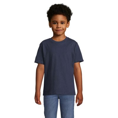 Camiseta Algodón Niño 190g French Marino 8 Años