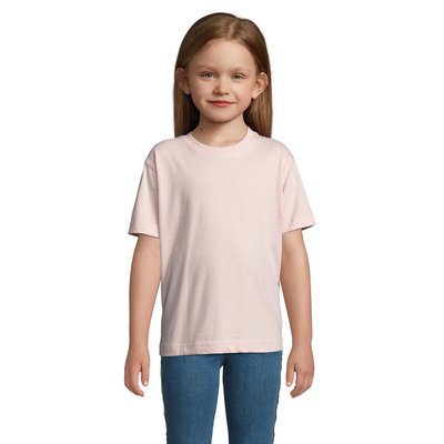 Camiseta Algodón Niño 190g Medium Pink 4 Años
