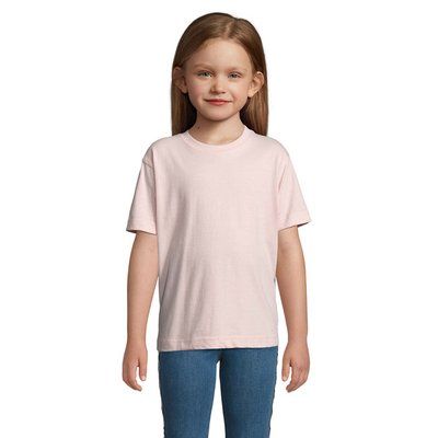 Camiseta Algodón Niño 190g Medium Pink M