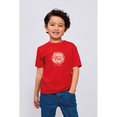 Camiseta Algodón Niño 190g