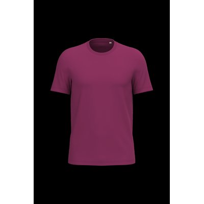 Camiseta algodón orgánico ajustado Cherry Purple M