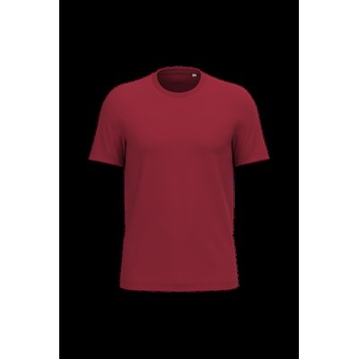 Camiseta algodón orgánico ajustado Hibiscus Red Xxl