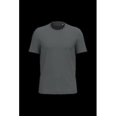 Camiseta algodón orgánico ajustado Iron Grey S