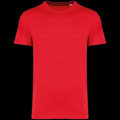 Camiseta algodón orgánico ajustado Poppy Red 5XL
