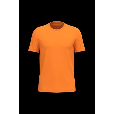Camiseta algodón orgánico ajustado Tangerine Xxs