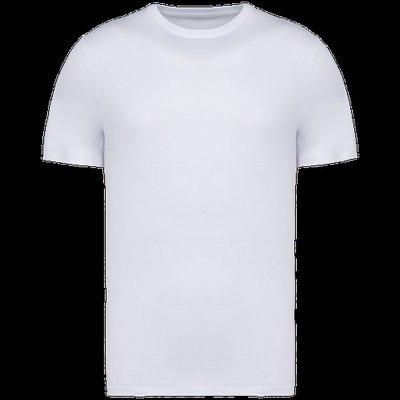 Camiseta algodón orgánico ajustado White M