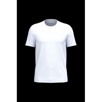 Camiseta algodón orgánico ajustado White Xs