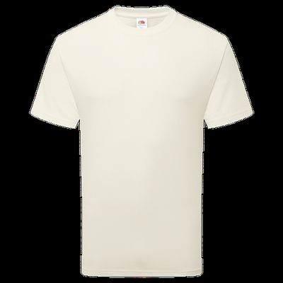 Camiseta de algodón orgánico corte clásico Natural S