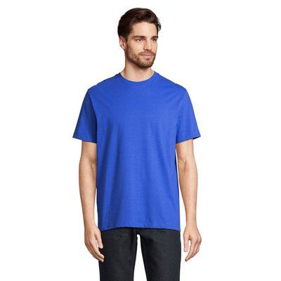 Camiseta Algodón Orgánico Corte Moderno Azul Royal S