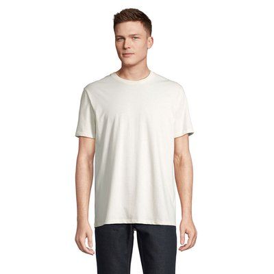 Camiseta Algodón Orgánico Corte Moderno Blanco Roto Xl