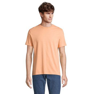 Camiseta Algodón Orgánico Corte Moderno Melocotón L
