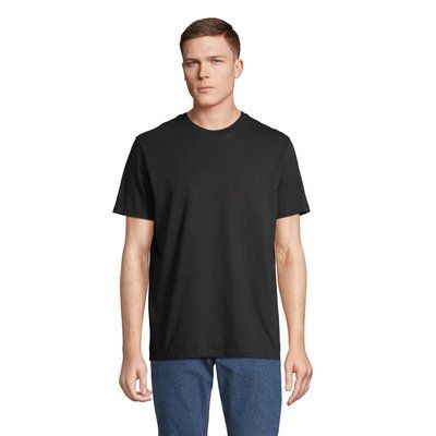 Camiseta Algodón Orgánico Corte Moderno Negro Profundo Xxs