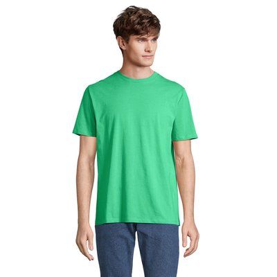 Camiseta Algodón Orgánico Corte Moderno Verde Primavera S