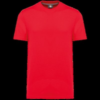 Camiseta algodón orgánico cuello redondo Red M