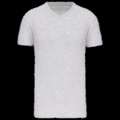 Camiseta algodón orgánico hombre Ash Heather 4XL