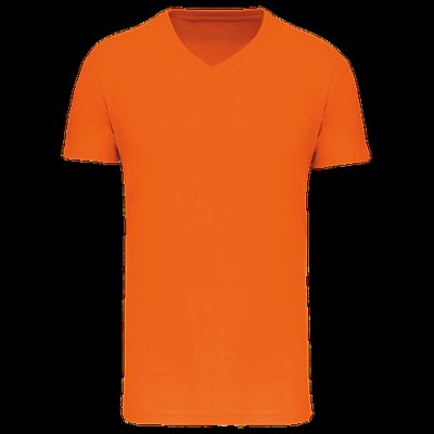 Camiseta algodón orgánico hombre Orange L