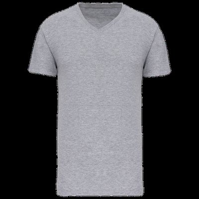 Camiseta algodón orgánico hombre Oxford Grey L