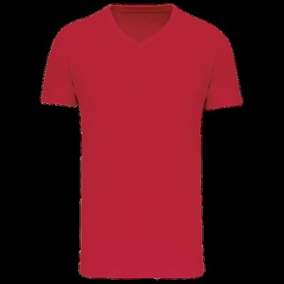Camiseta algodón orgánico hombre Red L