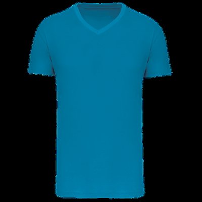 Camiseta algodón orgánico hombre Tropical Blue 4XL