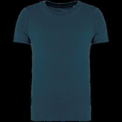 Camiseta algodón orgánico infantil Peacock Blue 8/10 ans