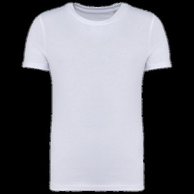 Camiseta algodón orgánico infantil White 4/6 Ans