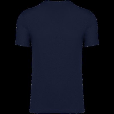 Camiseta algodón orgánico y lino unisex Navy Blue Xs