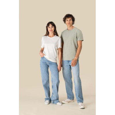 Camiseta algodón orgánico y lino unisex