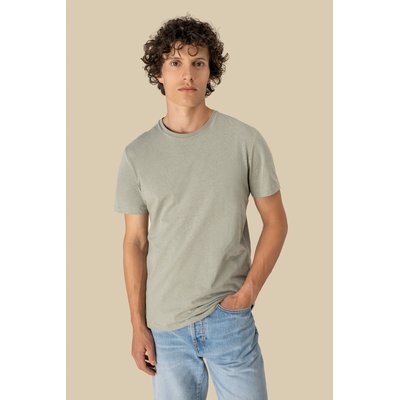 Camiseta algodón orgánico y lino unisex