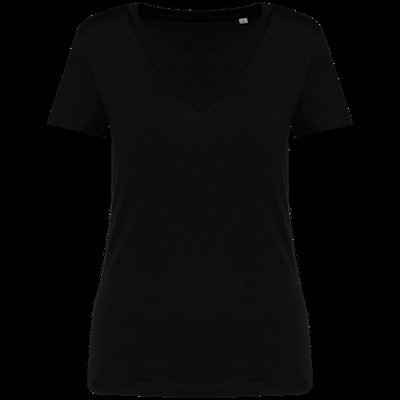 Camiseta algodón orgánico mujer Black XS